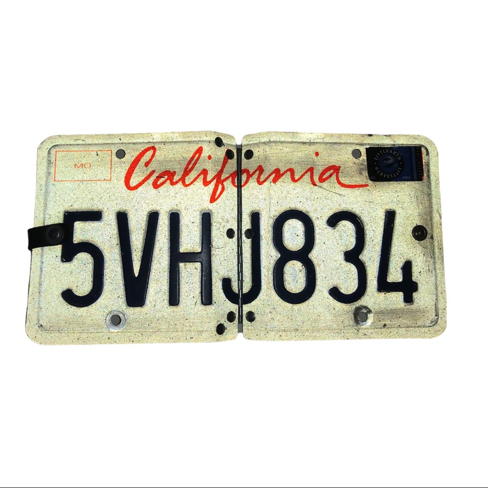 California Car Plate Photo Album